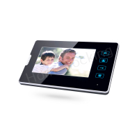 Home-Locking complete deur video videofoon 4 draads met 2 binnen schermen.DT-1478